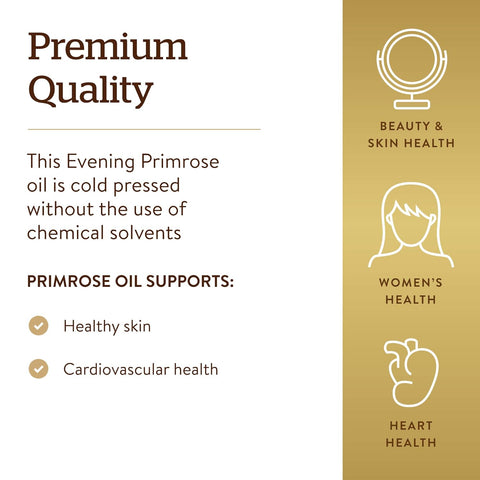 Solgar Evening Primrose Oil 1300 Mg, 60 Softgels