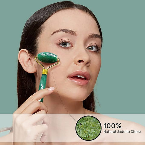 Be Bodywise Jade Roller | 100% Natural Jade Face Roller