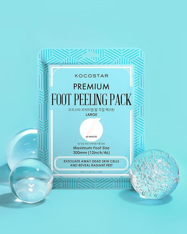 عبوة تقشير القدم الفاخرة من كوكوستار، كبيرة، 44 مل، عبوة واحدة