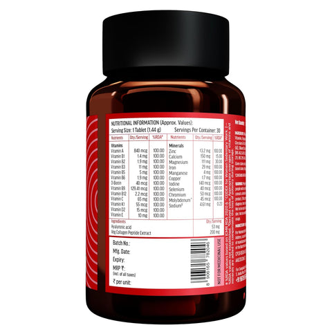 HK Vitals Multivitamin Plus Women (30 Tablets) | Daily Multivitamin For Women | For Energy, Joints, Skin & Hair