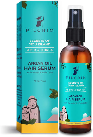 Pilgrim Argan Oil Hair Serum for Dry Frizzy Hair