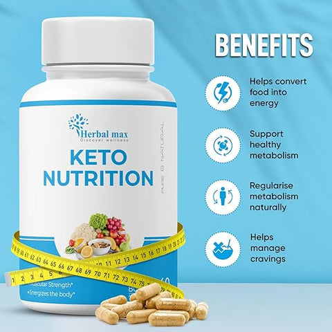 Herbal Max Keto Nutrition 30 Caps