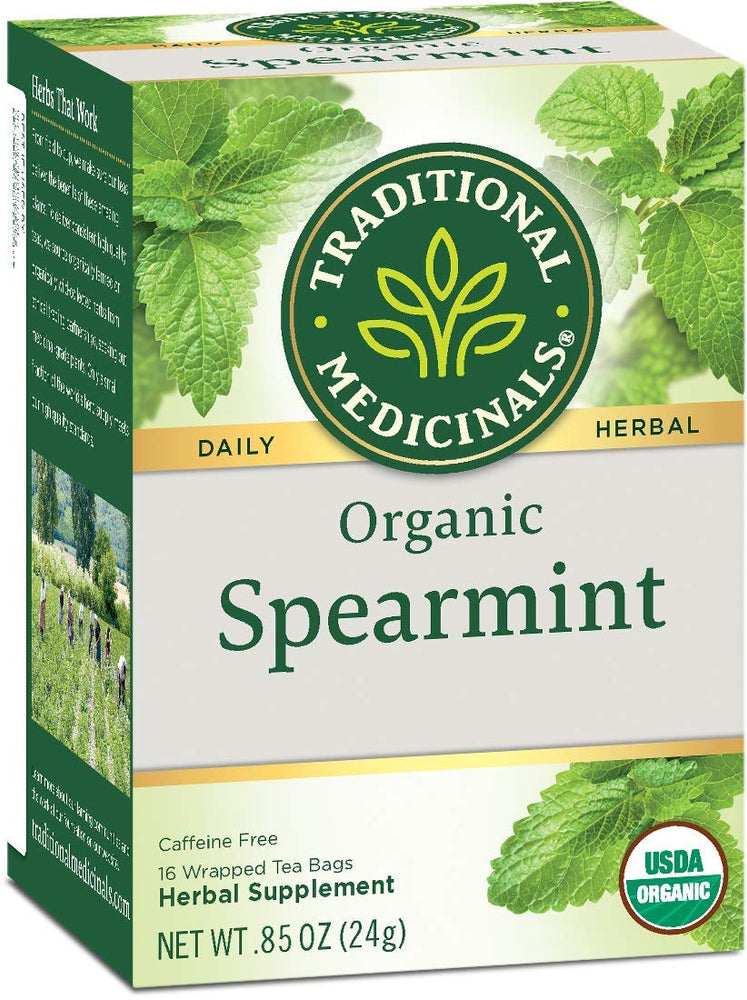 Traditional Medicinal Spearmint, 16 Teabags