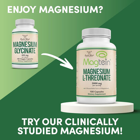 Doublewood Magnesium Glycinate Capsules 180