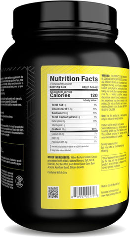 Muscle Bolt 100% Whey Protein Isolate Chocolate 2lb