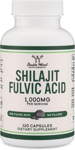 DoubleWood Supplements Shilajit Resin Capsules 120