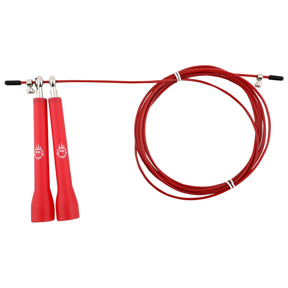 Burnlab Pro Speed Skipping Rope (RED)