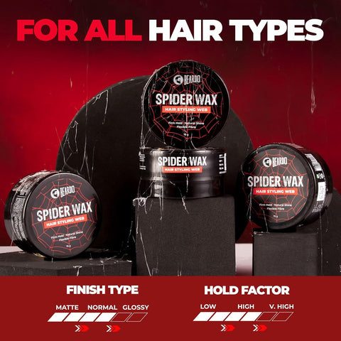 Beardo Spider Wax Hair Styling Web 75G