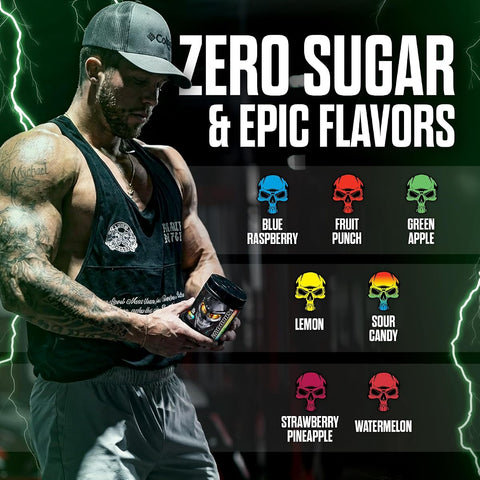 Cobra Lab The Shadow Pre-Workout Powder, Fruit Punch, 270g