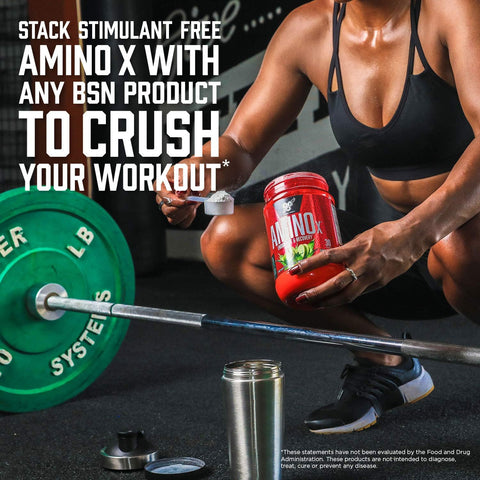 BSN AMINOx Amino Energy Powder for Endurance & Recovery - Blue Raspberry, 435g, 30 Servings – image 7