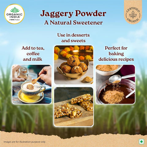 ORGANIC INDIA JAGGERY POWDER 500g - Image 6