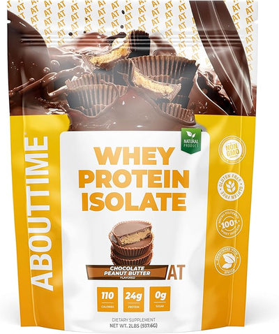 About Time 100% WPI Chocolate Powd 918.4G