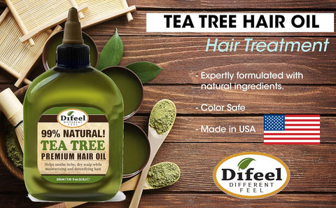 DIFEEL PREMIUM NATURAL HAIR OIL TEA TREE 75ML