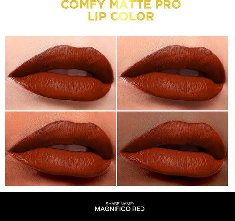 Faces Canada Comfy Matte Pro Lip Color Magnifico Red 01 5.5ml