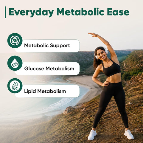 Ambrosial Berberine HCL Capsules - Herbal Diabetes Care, 500mg, 60 Count