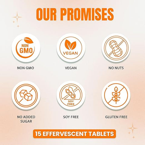 Herbal Max L-Glutathione 15 Tablets Orange Flavour