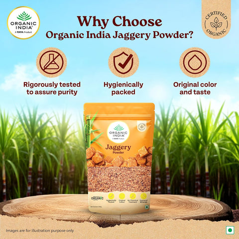 ORGANIC INDIA JAGGERY POWDER 500g - Image 4