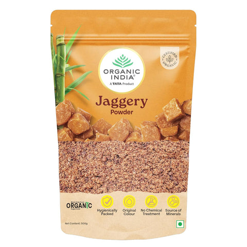 ORGANIC INDIA JAGGERY POWDER 500g
