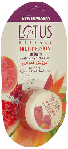 Lotus Herbal Lip Balm Fruity Fusion - 5 Gm