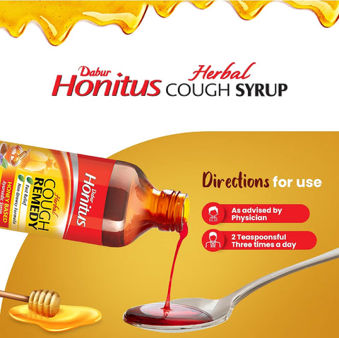 Dabur Honitus Herbal Cough Syrup 100 ml