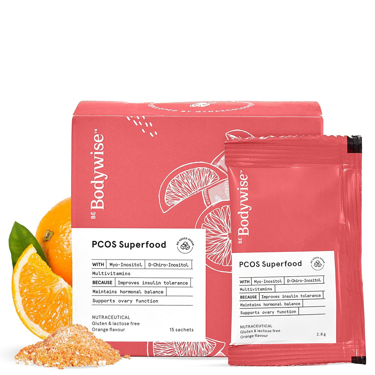 Be Bodywise PCOS Superfood Powder for Women 15 Sachets