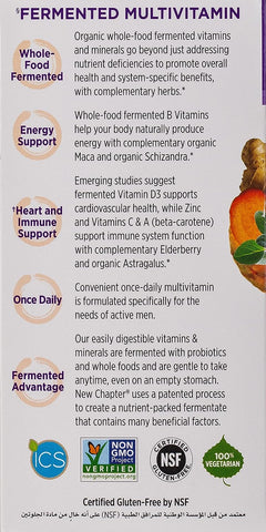 New Chapter Every man's one daily MULTIVITAMINS Orange