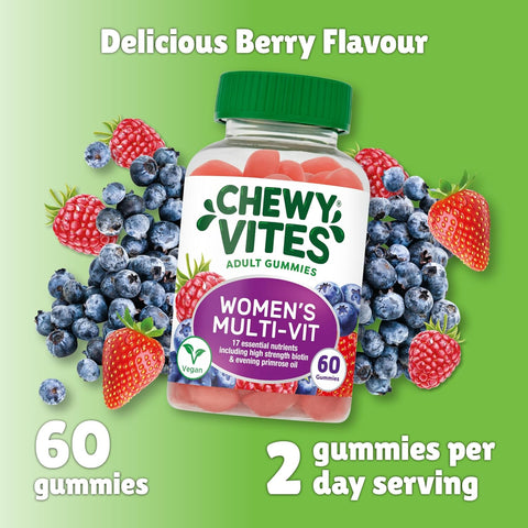 Chewy Vites Womens Multi- Vitamin Gummies 60'S