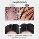 ViveLab Rosemary & Multi-Peptide Hair Growth Serum - Targeted Roll On Scalp Treatment for Thicker Hair Density, Clinically Tested for Healthier Hairline & Brows - Image 3