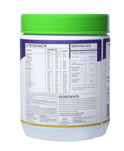 أوزيفا بروتين وأعشاب للرجال، بنكهة الشوكولاتة، 500 غرام من مسحوق البروتين الطبيعي للتحكم في الوزن، وتحسين عملية التمثيل الغذائي، وتوازن الهرمونات، 23 غرام من بروتين مصل اللبن، أعشاب أيورفيدية، معتمد كمنتج نظيف