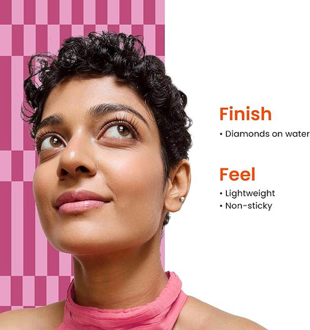 Foxtale Brightening Lip Balm With Peptides, Vitamin C & Hyaluronic Acid - Light Mauve Glaze