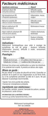 Kids 0 - 9 Throat Ease 100ml