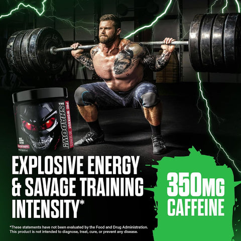 Cobra Lab The Shadow Pre-Workout Powder, Fruit Punch, 270g
