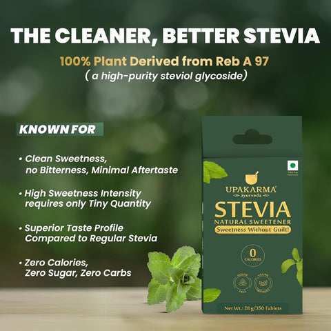 UPAKARMA Stevia Tablets 350 Count