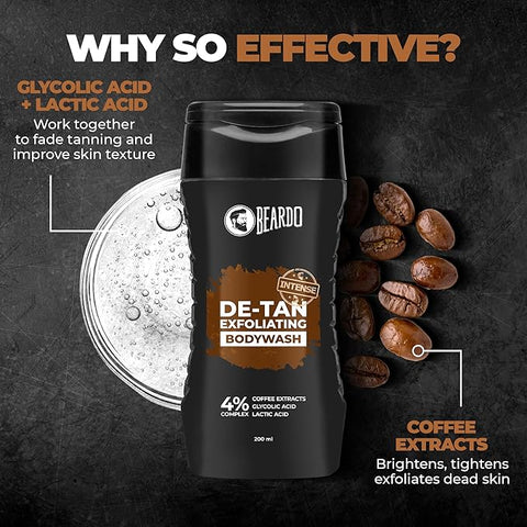 Beardo Detan Exfoliating Bodywash 200Ml