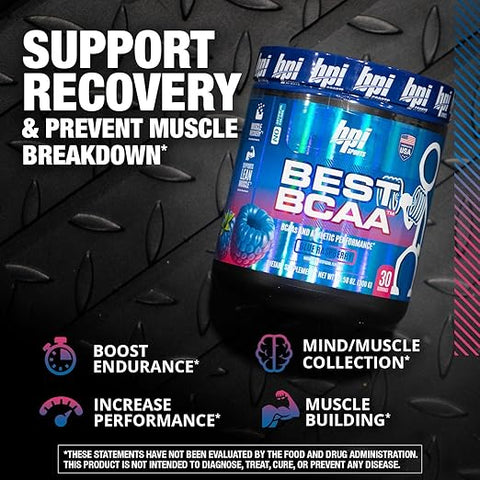 BPI Best BCAA 30serve Blu Raspberry 300G