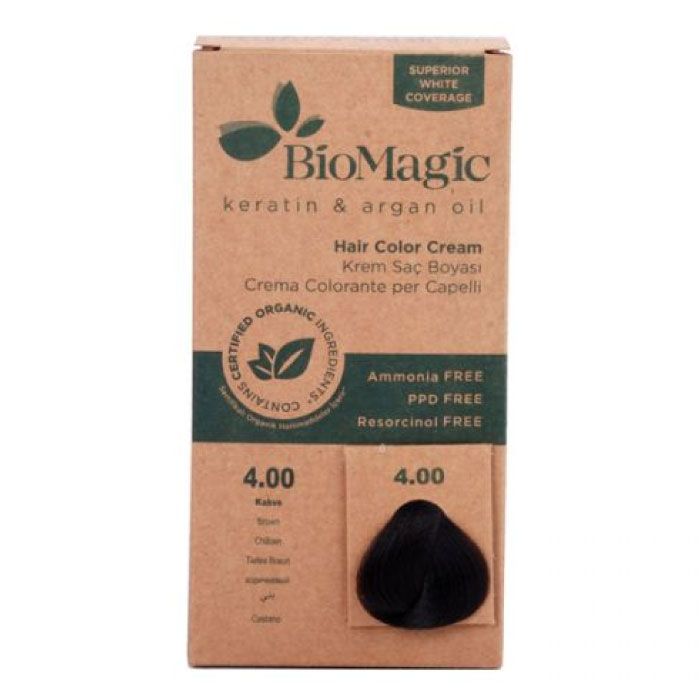 Biomagic Hair Color C K 4/00 Brown