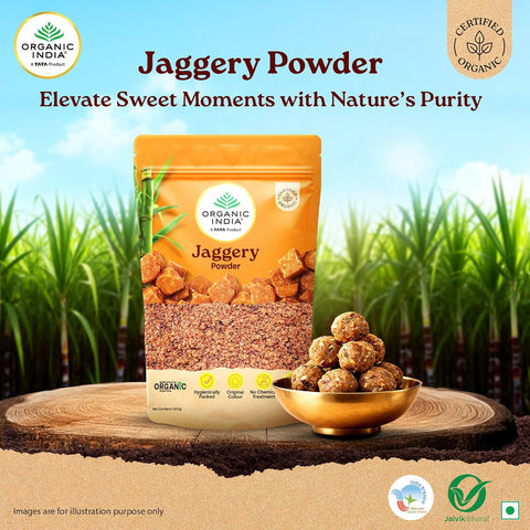 ORGANIC INDIA JAGGERY POWDER 500g - Image 2
