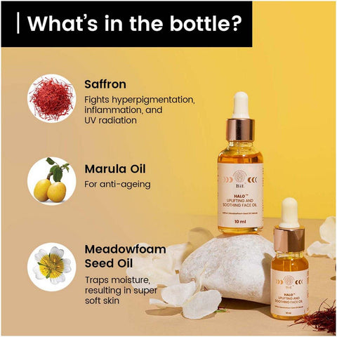 BiE Halo- Uplifting & Soothing Face Oil 10ml