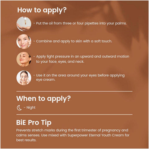 BiE Halo- Uplifting & Soothing Face Oil 10ml