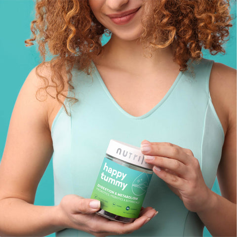 Nutrili Happy Tummy Vitamin Gummies - 90 vegan gummies