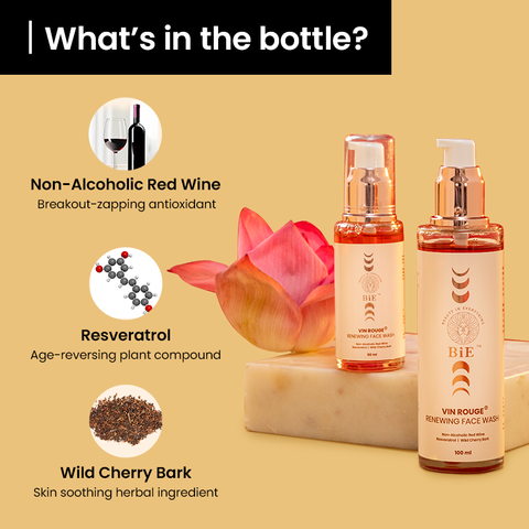 BiE Vin Rouge -Renewing Face Wash 100 ml