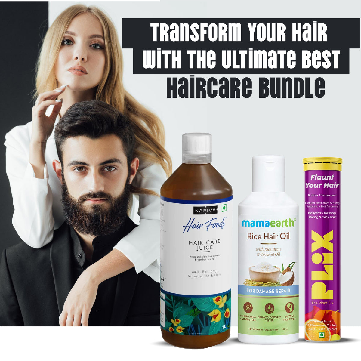 Nourish & Flaunt: Your Best Haircare Bundle