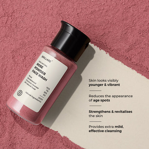 Brillaire Real Rose Face Wash 15Gm