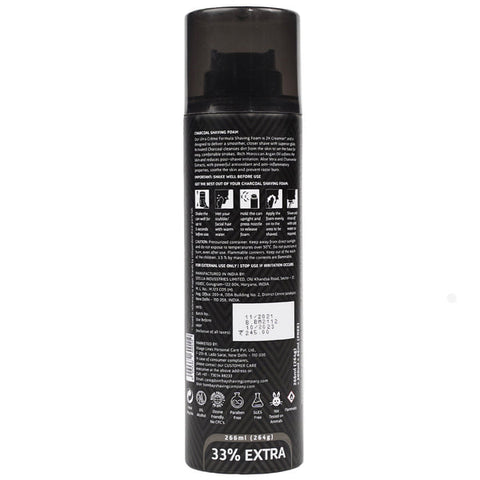 Bombay Shaving Company Charcoal Shaving Foam 264g