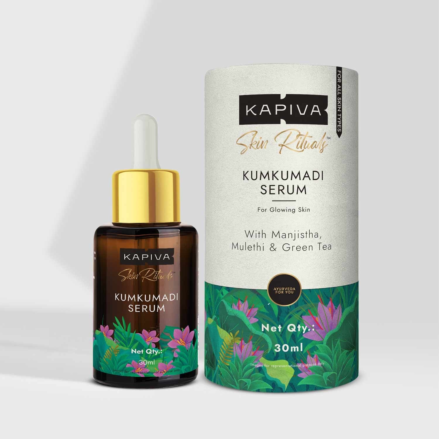 Buy Kapiva Skin Rituals Kumkumadi Serum 30 ml in Saudi | Riyadh, Jeddah ...