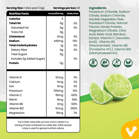 Valeo Hydration Electrolyte+ Multi Flavour Combo