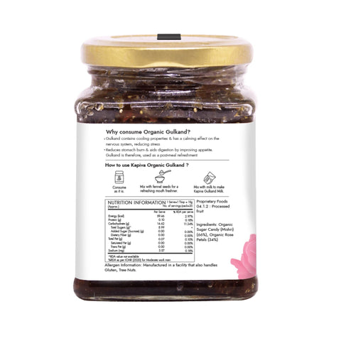 Kapiva Organic Gulkand 300gms