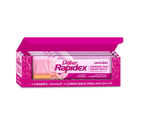 Dabur Rapidex Feminine Patches (Relief from Menstrual Cramps) 5pcs