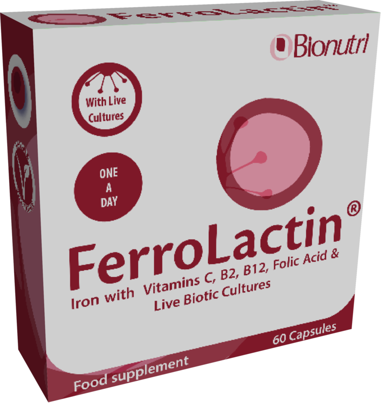 BioNutri Ferrolactin 60 Capsules