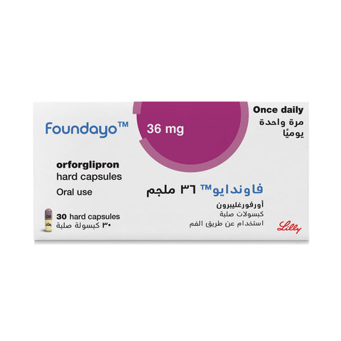 Foundayo 36 MG Capsules - 30